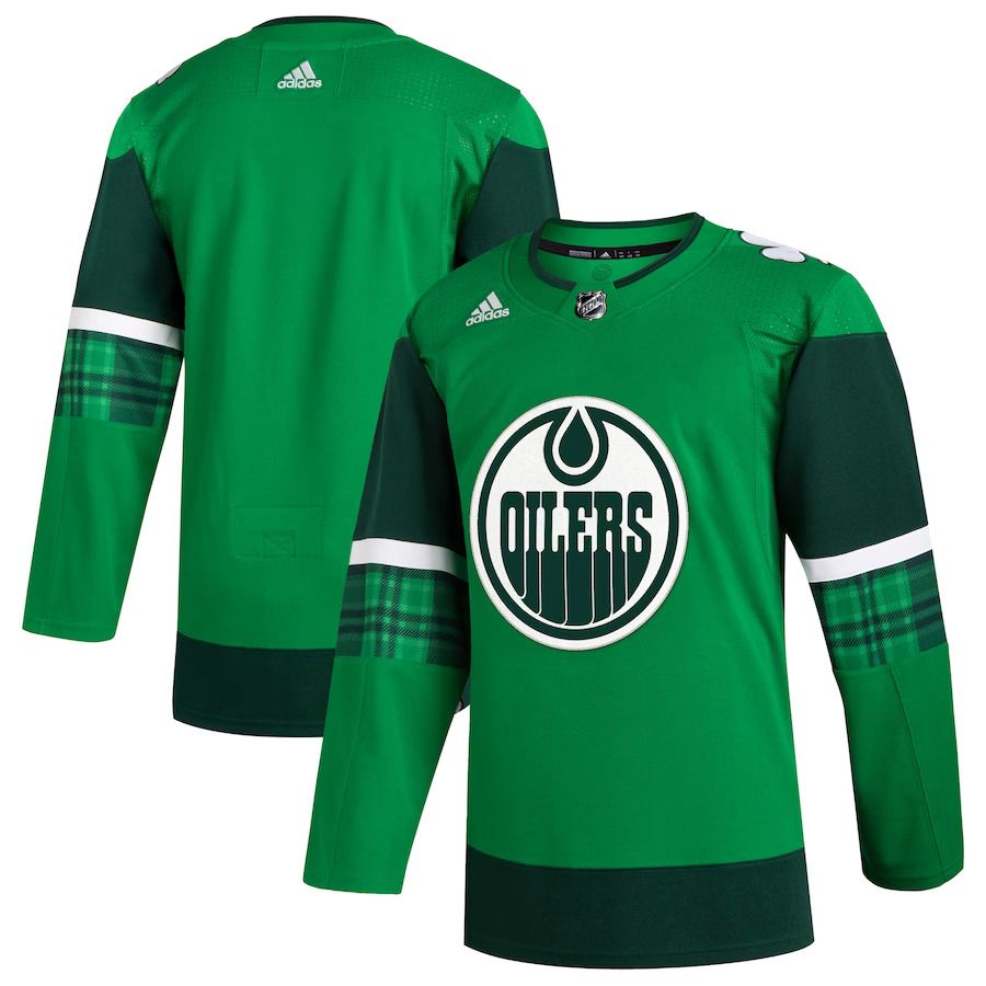 Men Edmonton Oilers adidas Kelly Green 2023 St. Patricks Day Primegreen Authentic NHL Jersey->edmonton oilers->NHL Jersey